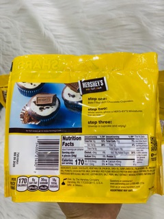 [Date 03/2021]-Socola hershey 4 vị miniature 294g của Mỹ