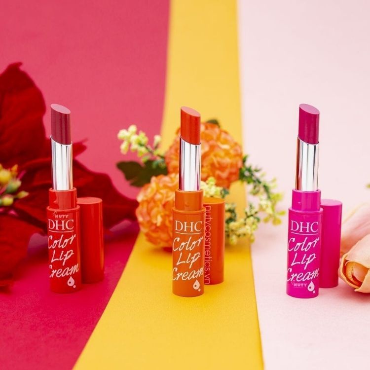 Son Dưỡng Môi Có Màu D.HC Color Lip Cream Nhật Bản