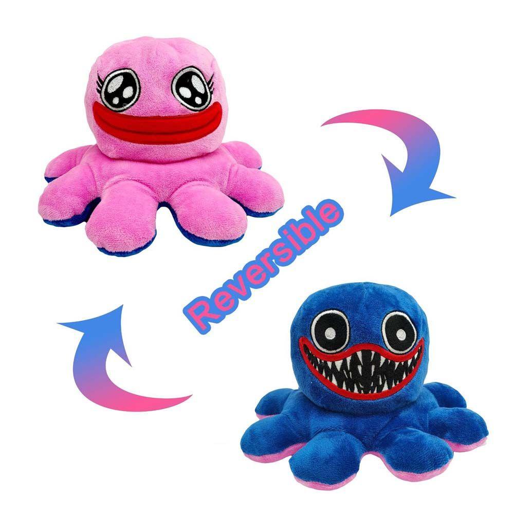Búp Bê Nhồi Bông Vải Cotton 20CM Có Thể Đảo Ngược Làm Quà Tặng Sinh Nhật Cho Bé