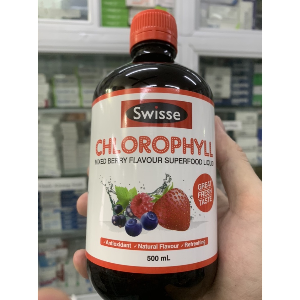 Nước Diệp Lục Swisse Chlorophyll 500ml