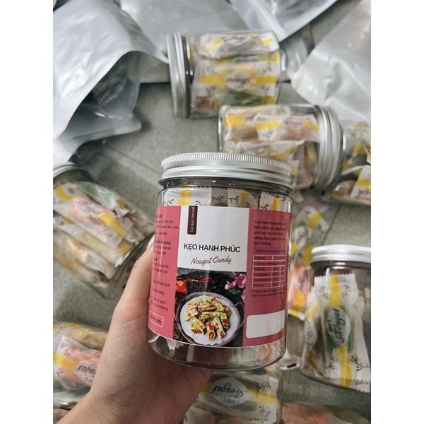 KẸO NOUGAT HEALTHY  mix vị HỦ 250g