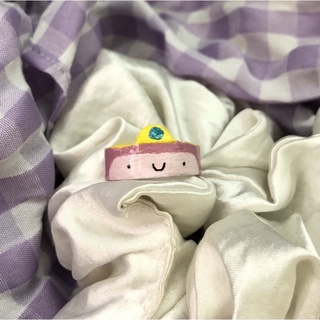 [ĐỌC KĨ MÔ TẢ] 5 mẫu nhẫn đất sét Adventure Time handmade [hyen]