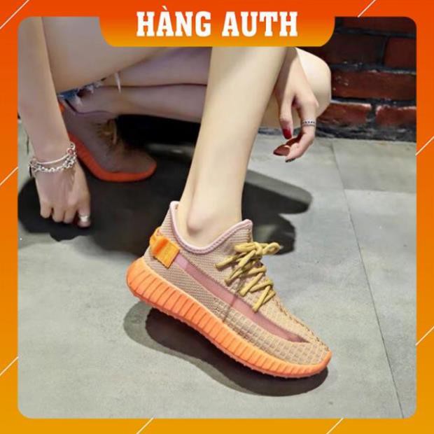 SẴN 👟 Giày thể thao nữ Yz đế cam 2 màu vàng và cam đất 2020 New Có Sẵn