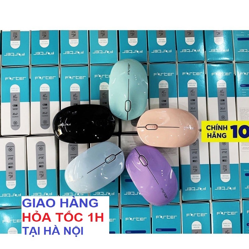 Chuột Không dây Forter V6 - 6 màu  - Hàng Chính Hãng BH 2 Năm