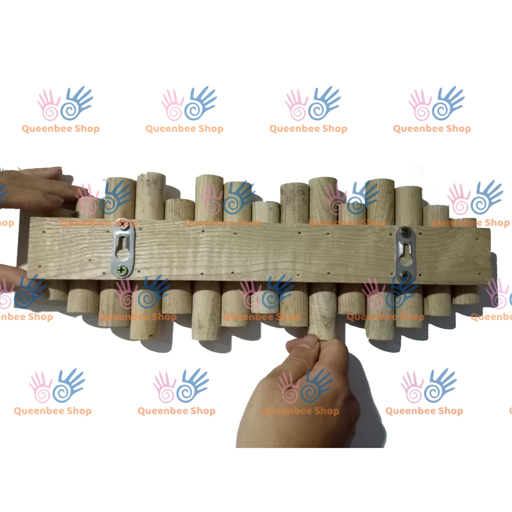 Móc gỗ treo quần áo phong cách trẻ trung, độc đáo I Decor