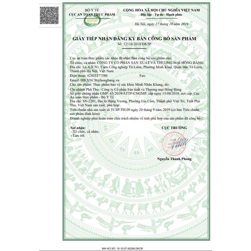 Minh Nhãn Khang Hộp 180 Viên - TẶNG NGAY 1 HỘP 30 VIÊN