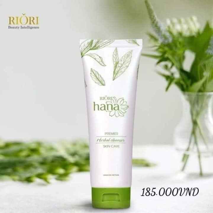 Sữa Rửa Mặt Thảo Mộc Riori - Hana Herbal Cleanser