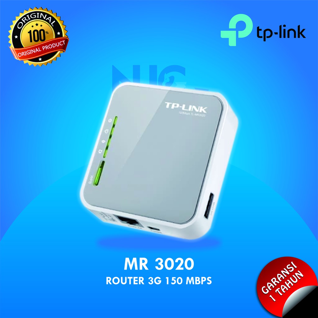 Bộ Định Tuyến Không Dây Di Động Tp-link Tl-mr3020 3g / 4g | BigBuy360 - bigbuy360.vn