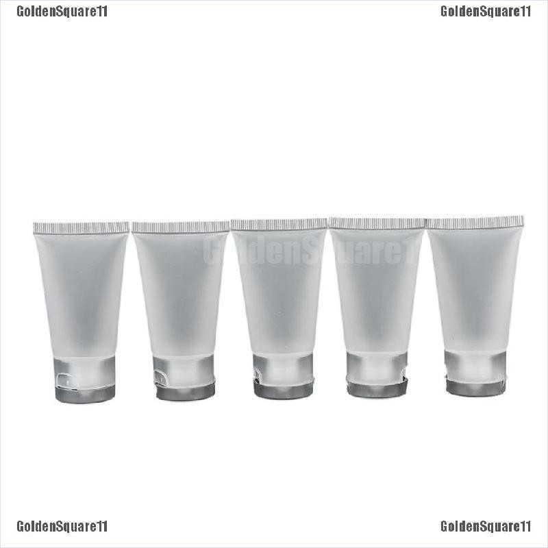 Set 5 Tuýp Rỗng Đựng Mỹ Phẩm Dung Tích 20 / 30 / 50 / 100ml Tiện Dụng