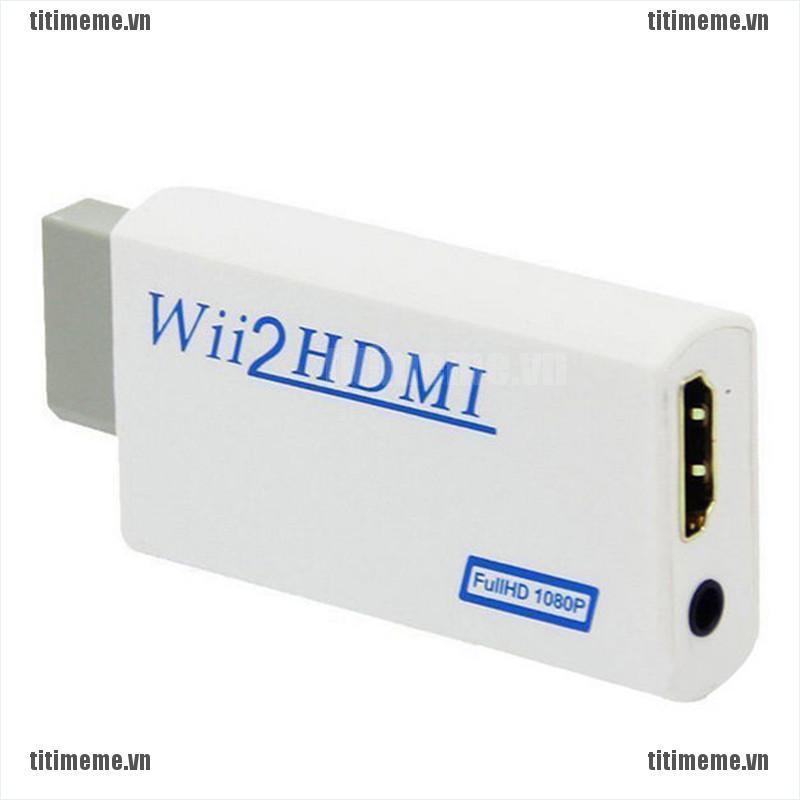 Bộ Chuyển Đổi Titi Hd Wii Sang Hdmi 1080p / 720p Với Giắc 3.5mm | BigBuy360 - bigbuy360.vn