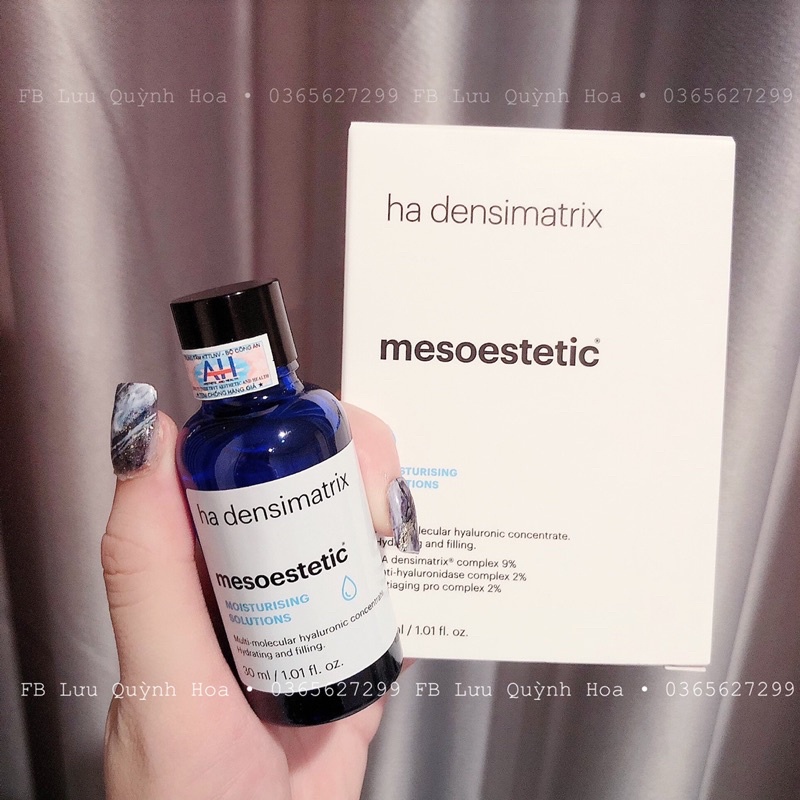 Tinh chất cấp nước dưỡng ẩm chống lão hóa da Mesoestetic HA Densimatrix
