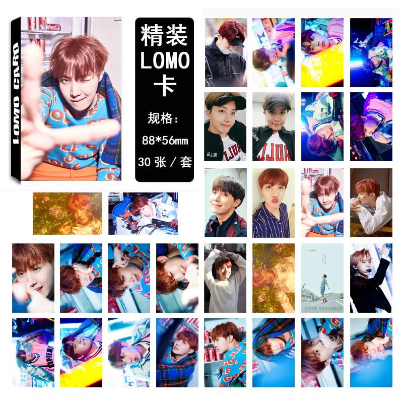 Hộp lomo card BTS Love Yourself