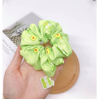 Cột tóc Scrunchies Charm Milk Box