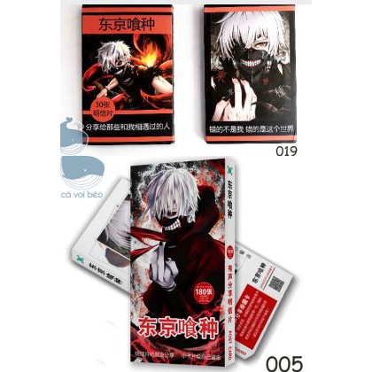 [Hộp 30-180 tấm] Postcard Bưu thiếp Tokyo Ghoul Kaneki Ken bưu thiếp manga anime postcard manga postcard anime