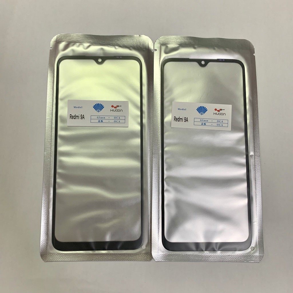 Kính liền keo Xiaomi Redmi 9A/9C ĐEN