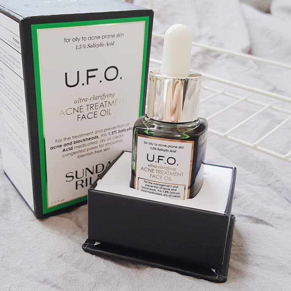 Dầu Dưỡng Da Đánh Bay Mụn Sunday Riley U.F.O Ultra Clarifying Face Oil - 15ML
