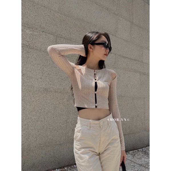 [ẢNH THẬT ĐỘC QUYỀN SMOR.VN] SET BỌC NÚT KOHA ( kèm áo dây trong )
