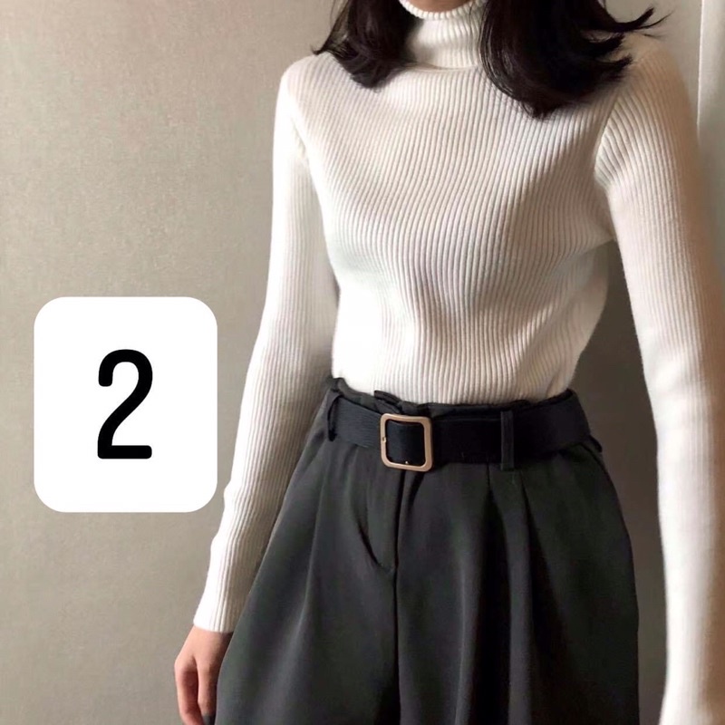 [CÓ SẴN] ÁO LEN ĐÔNG CỔ CAO CỰC HOT (hàng loại 1)