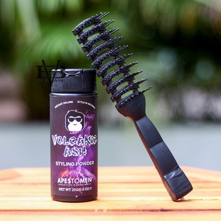 [CHÍNH HÃNG - BYVILAIN SHOP TPHCM] Bột tạo phồng tóc Volcanic Ash Styling Powder 25g + Tặng kèm lược chaoba tạo kiểu