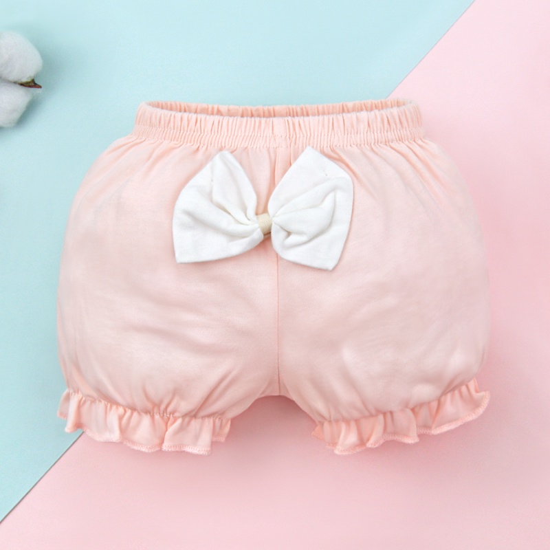 Quần lót bọc bốn góc thắt nơ dễ thương cho em bé sơ sinh LUCKY BIG CAT