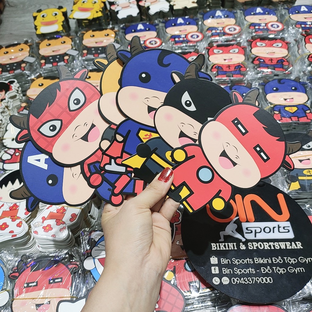 Bao Lì Xì 2021 Mẫu Mới Hoat Hình Bé Trai Gái Siêu Nhân Loại 1 Hàng Quảng Châu Bin Sports BLX001