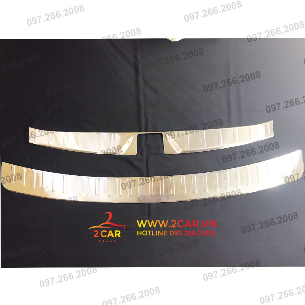Ốp chống trầy cốp trong, ngoài Subaru Forester 2019- 2023 INOX