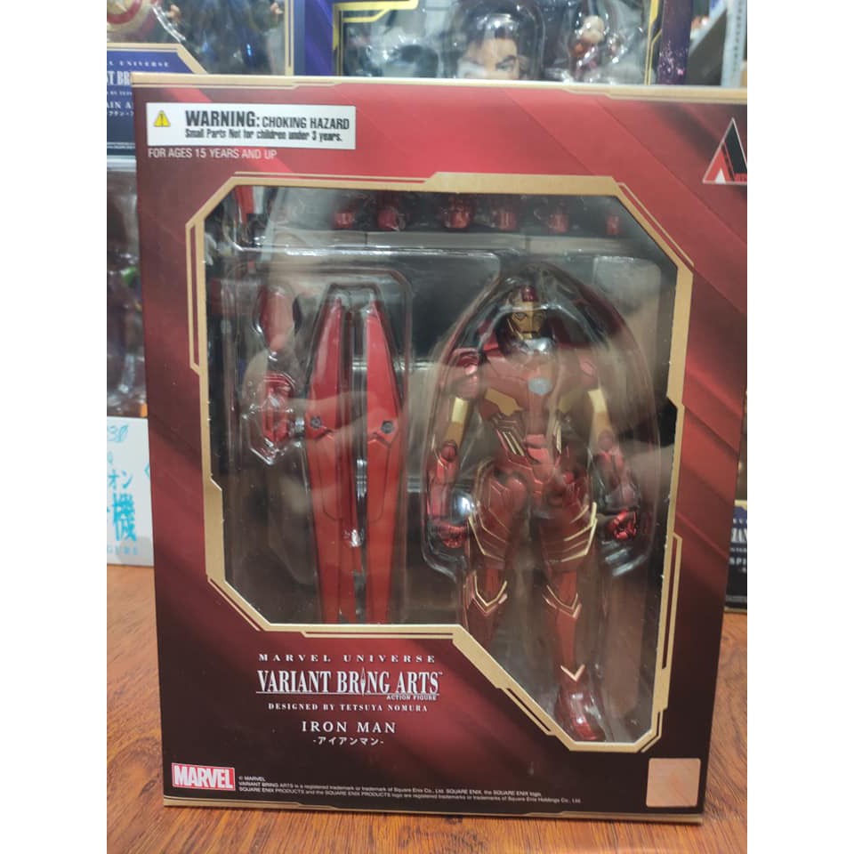 MÔ HÌNH CHÍNH HÃNG VARIANT BRING ARTS IRON MAN (NỨT KHỚP TAY