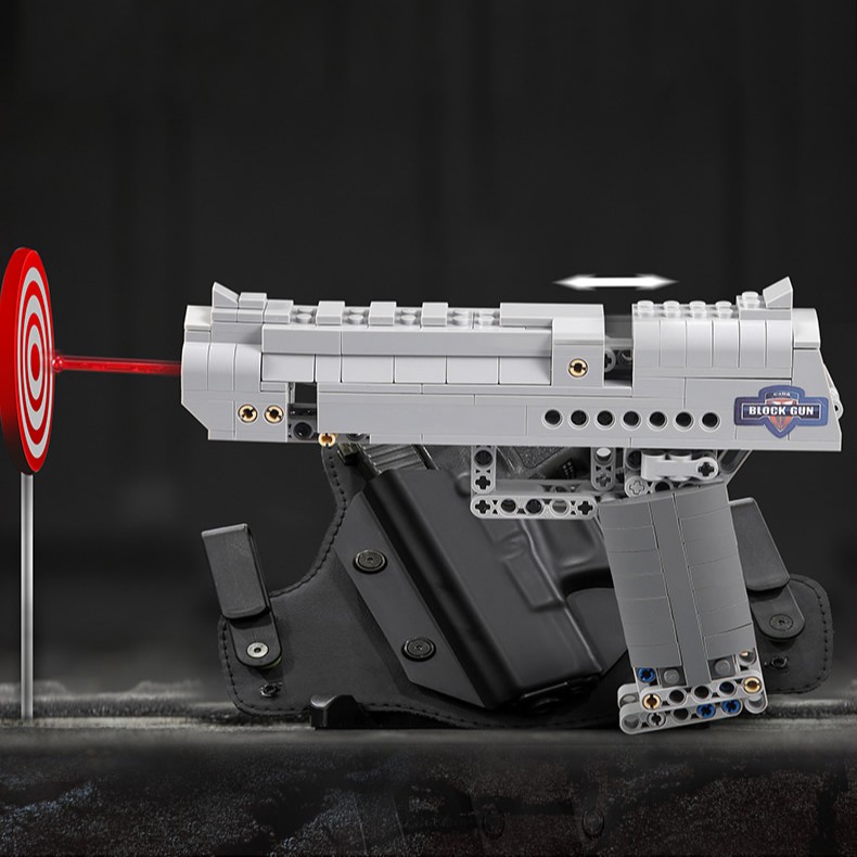 Bộ Đồ Chơi Lắp Ráp Kiểu Lego Mô Hình Súng Lục Block Gun PUBG 307 Mảnh Ghép