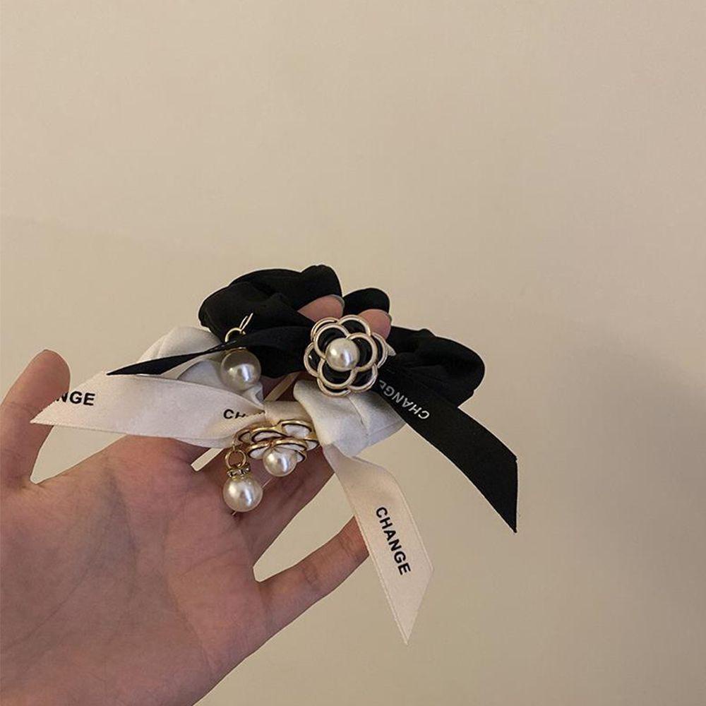 JARRED Dây Cột Tóc Đính Nơ Phong Cách Hàn Quốc Ngọt Ngào