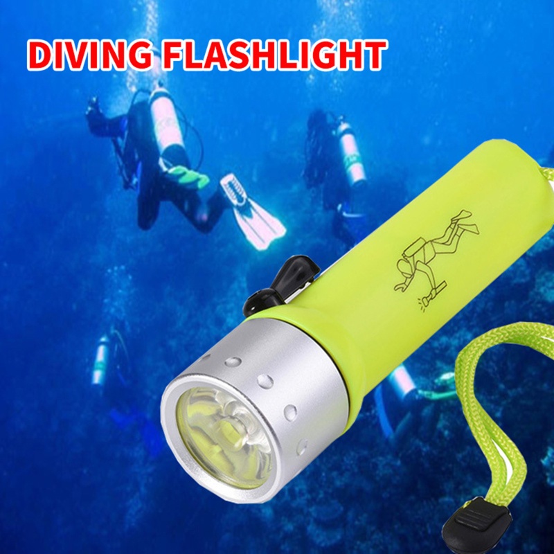 QQ Đèn Pin LED Lặn Chuyên Nghiệp Chất Lượng Cao