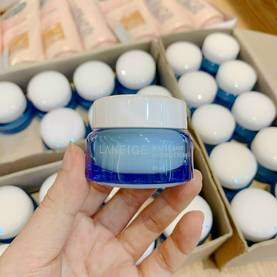 [Mini Size]Kem Dưỡng Ẩm Laneige Water Bank Hydro Cream EX Mẫu Mới 20ml