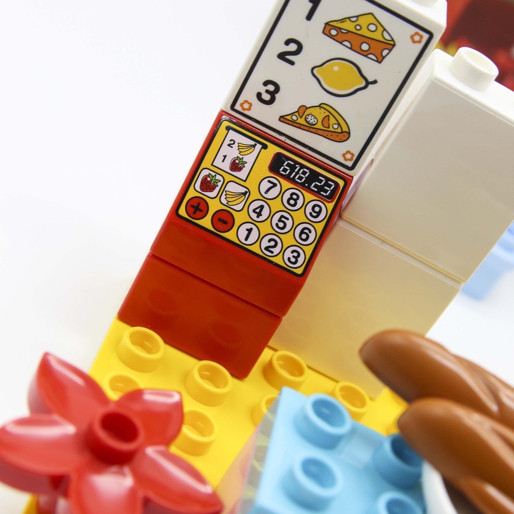 Bộ đồ chơi lắp ghép smoneo duplo miếng to Cửa hàng bánh ngọt Smoneo 33 chi tiết Toyhouse - 55003 cho bé từ 3 tuổi