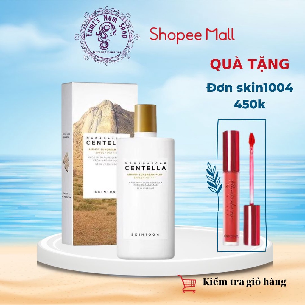 Kem chống nắng Skin1004 Madagascar Centella Air Fit Sun Cream Plus SPF50+PA++++