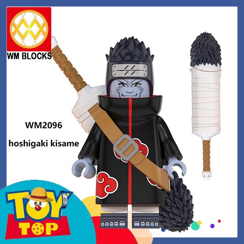 [Có sẵn][Một con] Minifigures đồ chơi Naruto Ninja - Akatsuki Sasuke Itachi Pain Obito ..hãng WM mã WM6105 WM6106