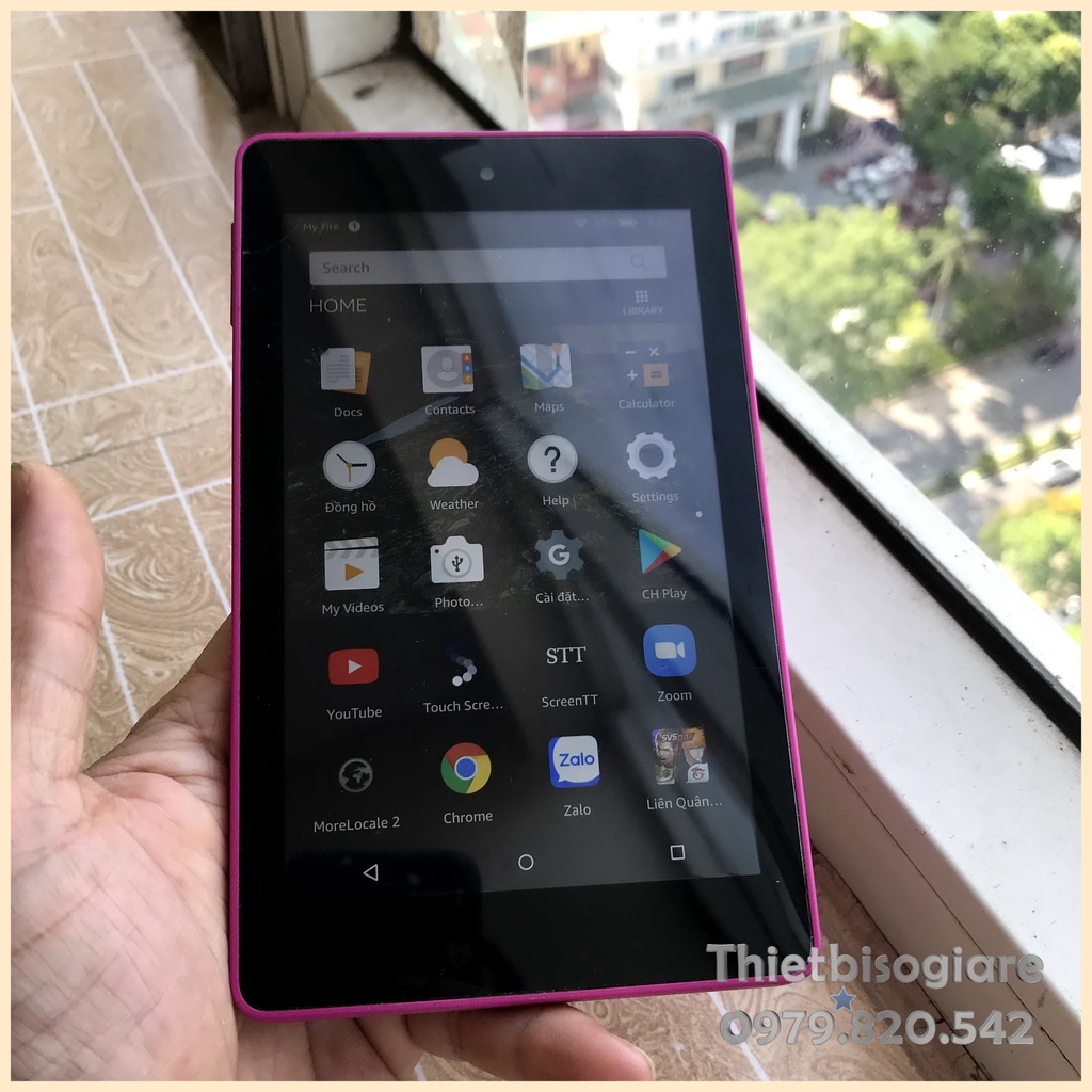 Máy tính bảng Amazon Fire HD6 2014 màn 6 inch nhỏ gọn Android 5.1