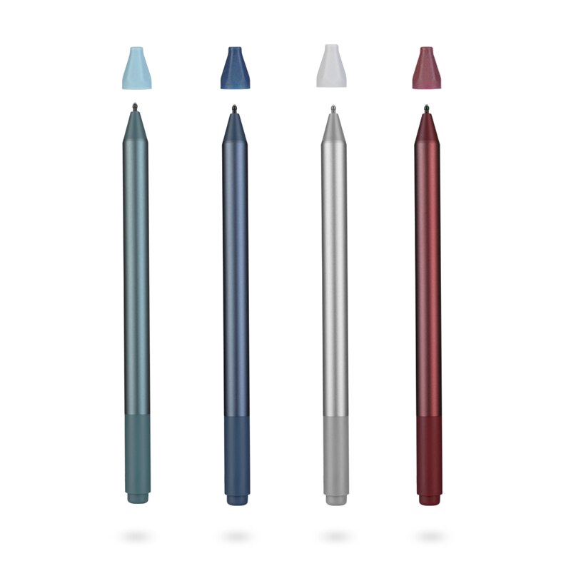 Bộ 4 Vỏ Bọc Bảo Vệ Bút Cảm Ứng Bằng Silicon Mềm Chống Sốc Thay Thế Tiện Dụng Cho microsoft surface pen