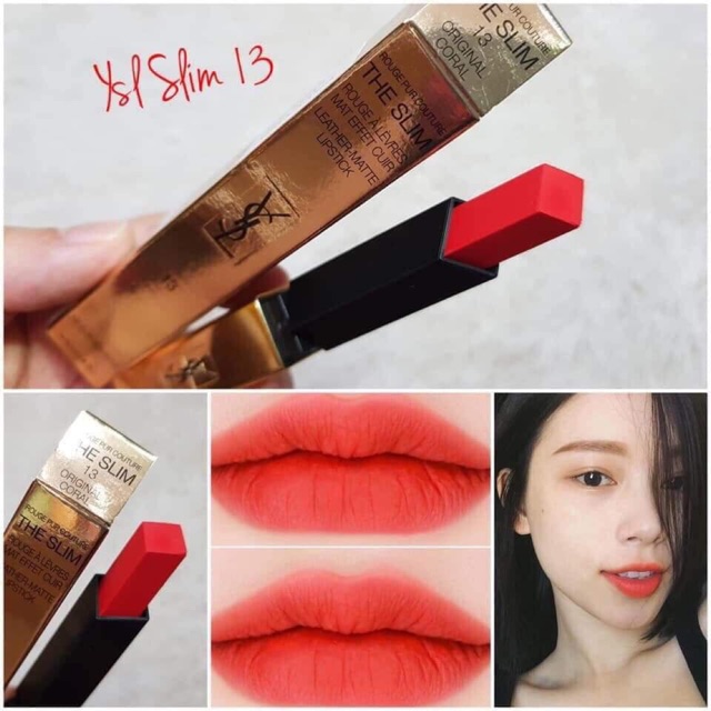 Son thỏi YSL the SLIM rouge pur couture ( auth)