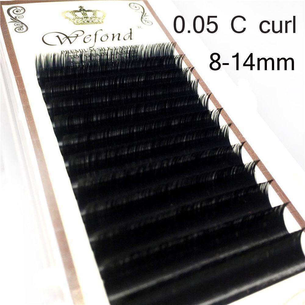 DIACHAVN Lông Mi Giả Cong Dài Tự Nhiên 0.05 C