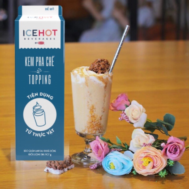 Kem béo thực vật Rich’s Ice Hot / Kem pha chế topping