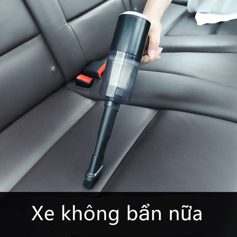 [Mã ELHA22 giảm 6% đơn 300K] Máy Hút Bụi Vacuum Cầm Tay, Máy Hút Bụi Gia Đình Giúp Vệ Sinh Ô Tô,Sử Dụng Pin Mẫu Mới