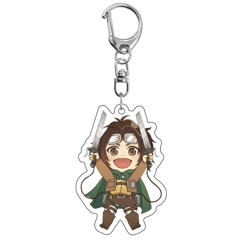 Móc Chìa Khóa Hình Anime Attack On Titan 5cm