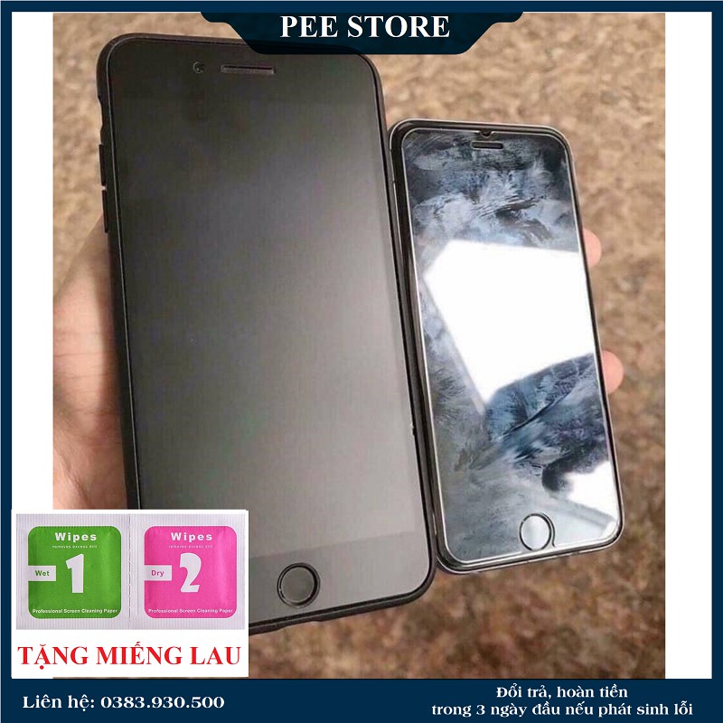 Kính Cường Lực Nhám Full Màn Chống Vân Tay Iphone 6/6S/7/8/7PLUS/8PLUS/X/Xs/XsMax | BigBuy360 - bigbuy360.vn