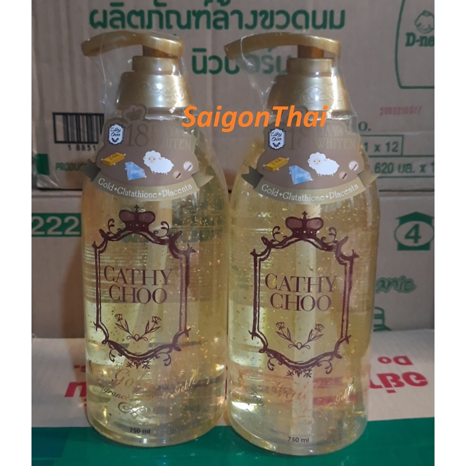 (SGT) Sữa tắm trắng da CATHY CHOO chai 750ml (Thái Lan)