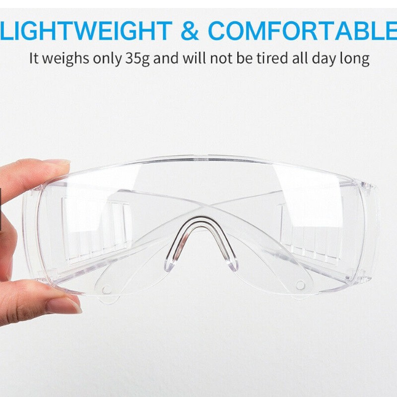 Glasses Kính bảo vệ chống sương mù ANTI-Fog Chống bụi và kính chắn gió chống nước Thoải mái khi đeo ngoài trời phải có