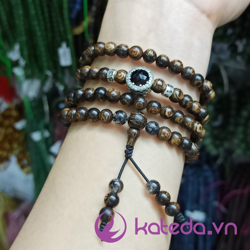 Bộ 2 charm chặn bạc S925 6li mix vong ( PKB3004, PKB3100 )