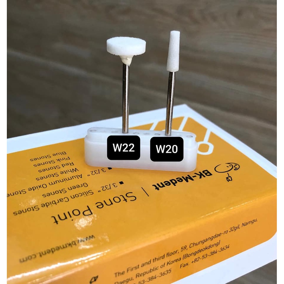 Combo 10 mũi mài đá BK Hàn Quốc mài sứ thạch cao