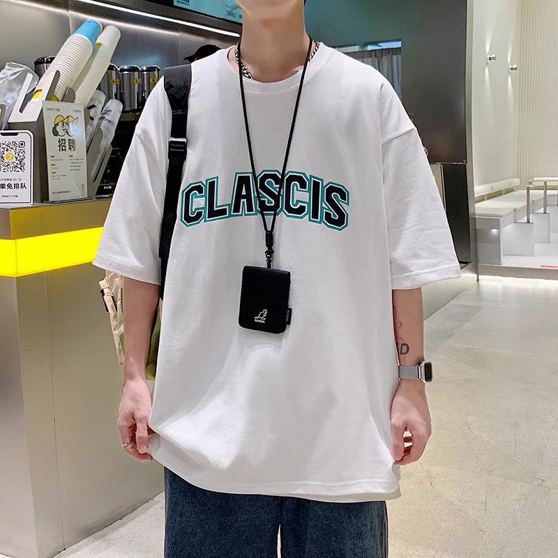 Áo thun tay lỡ form rộng unisex, Áo phông Nam Nữ chất cotton thoáng mát cho mùa hè | BigBuy360 - bigbuy360.vn