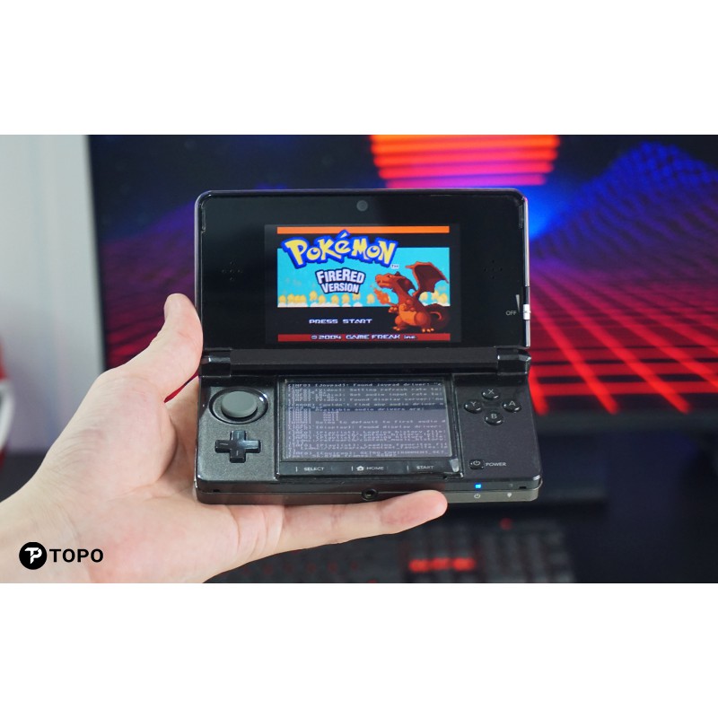 Máy Nintendo 3DS + Cài sẵn thêm các hệ NDS/GBA/NES/SNES + Đủ phụ kiện