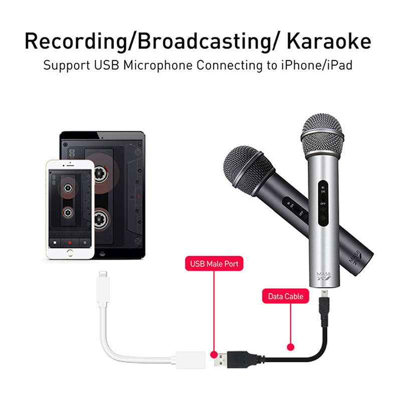 Đầu Chuyển Đổi Otg Từ Cổng Lightning Sang Usb Cho Iphone | BigBuy360 - bigbuy360.vn