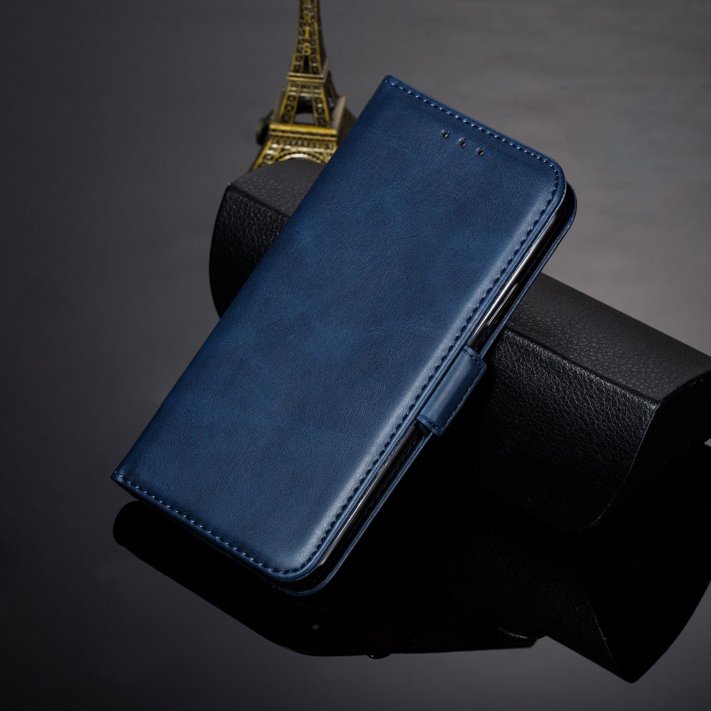 Bao da điện thoại nắp gập màu trơn dành cho Samsung A5 2017 | BigBuy360 - bigbuy360.vn